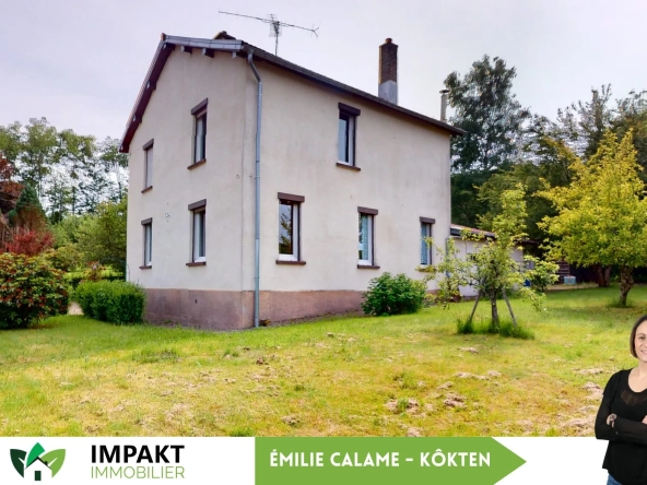 Maison ancienne à vendre à Champagney avec jardin et potentiel de rénovation