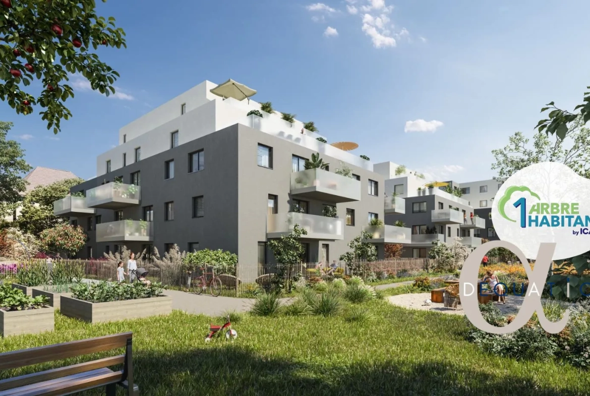 Appartement 2 pièces avec terrasse à Bischheim - Livraison 2025 