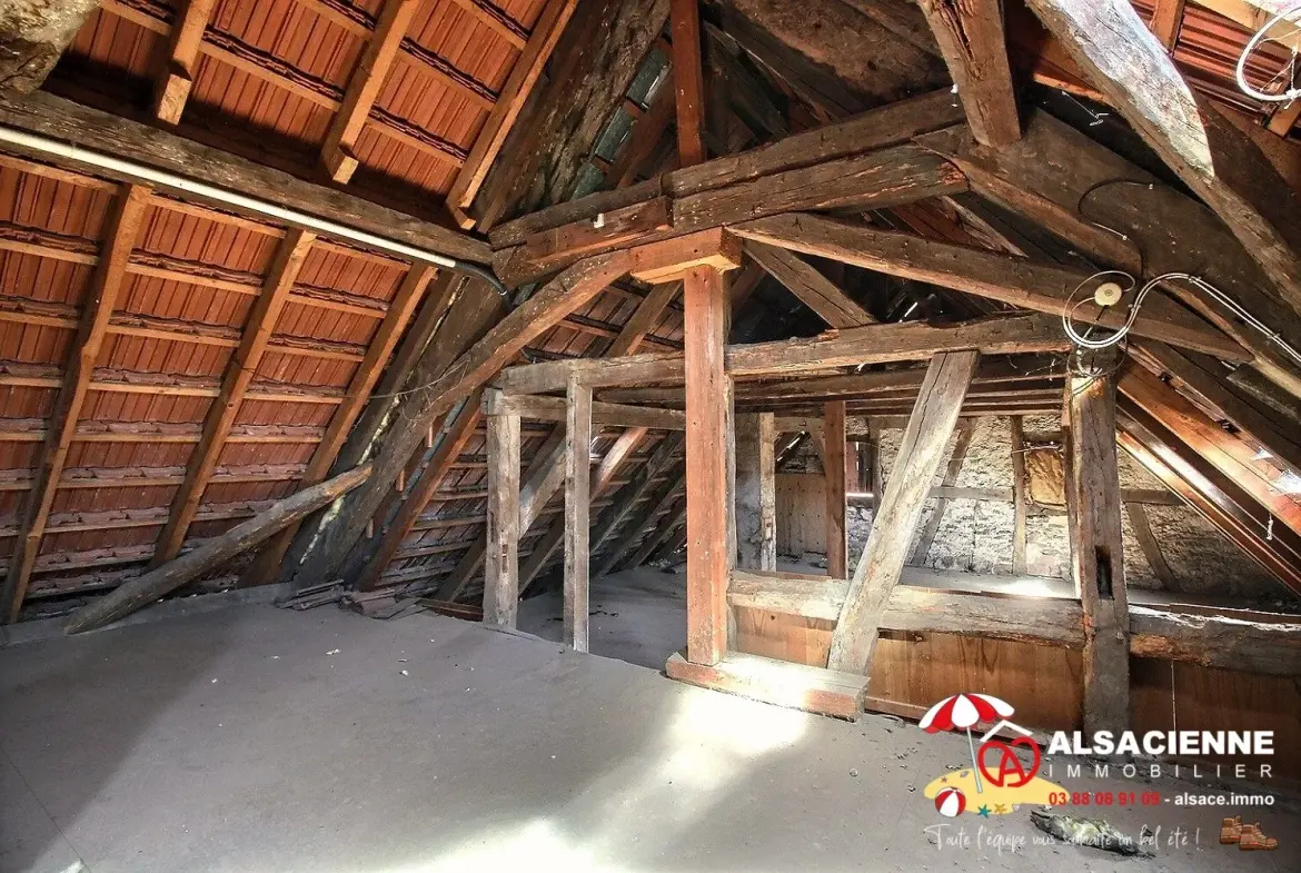 Très belle maison avec grange et jardin à Triembach-au-Val 