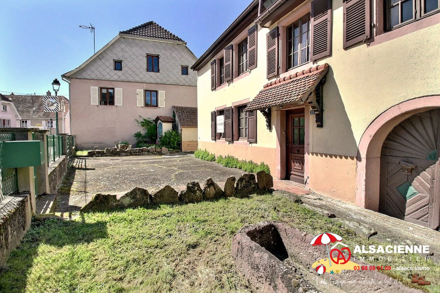 Très belle maison avec grange et jardin à Triembach-au-Val 