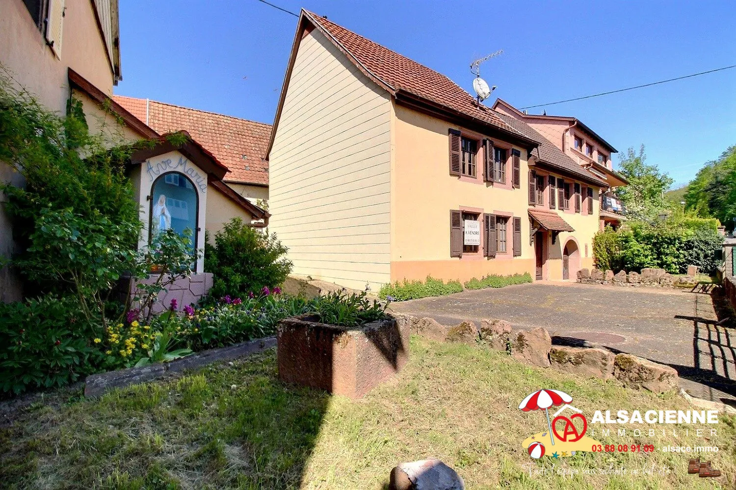 Très belle maison avec grange et jardin à Triembach-au-Val 