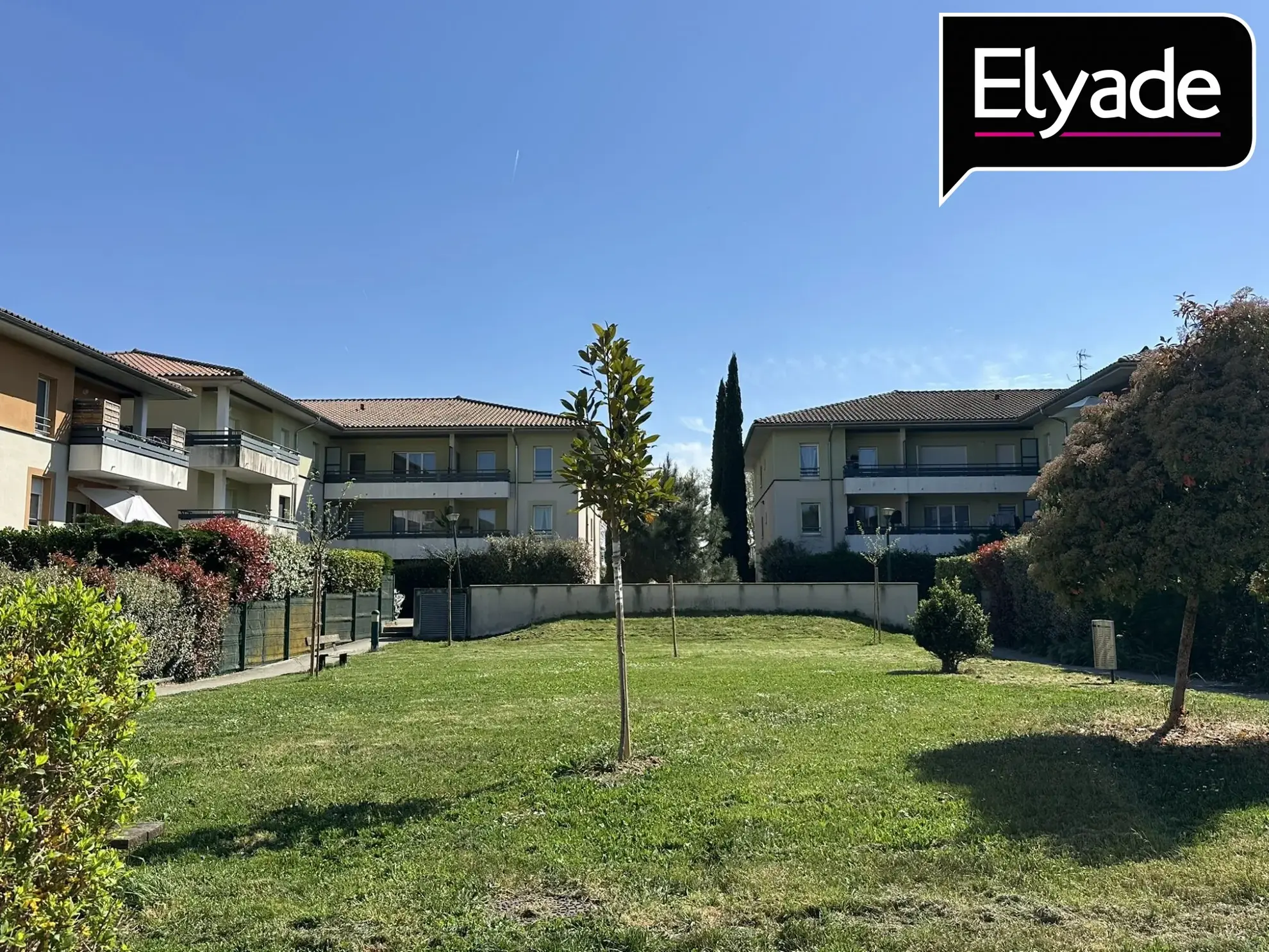 A vendre appartement T3 lumineux avec balcon et parking à Léguvin 