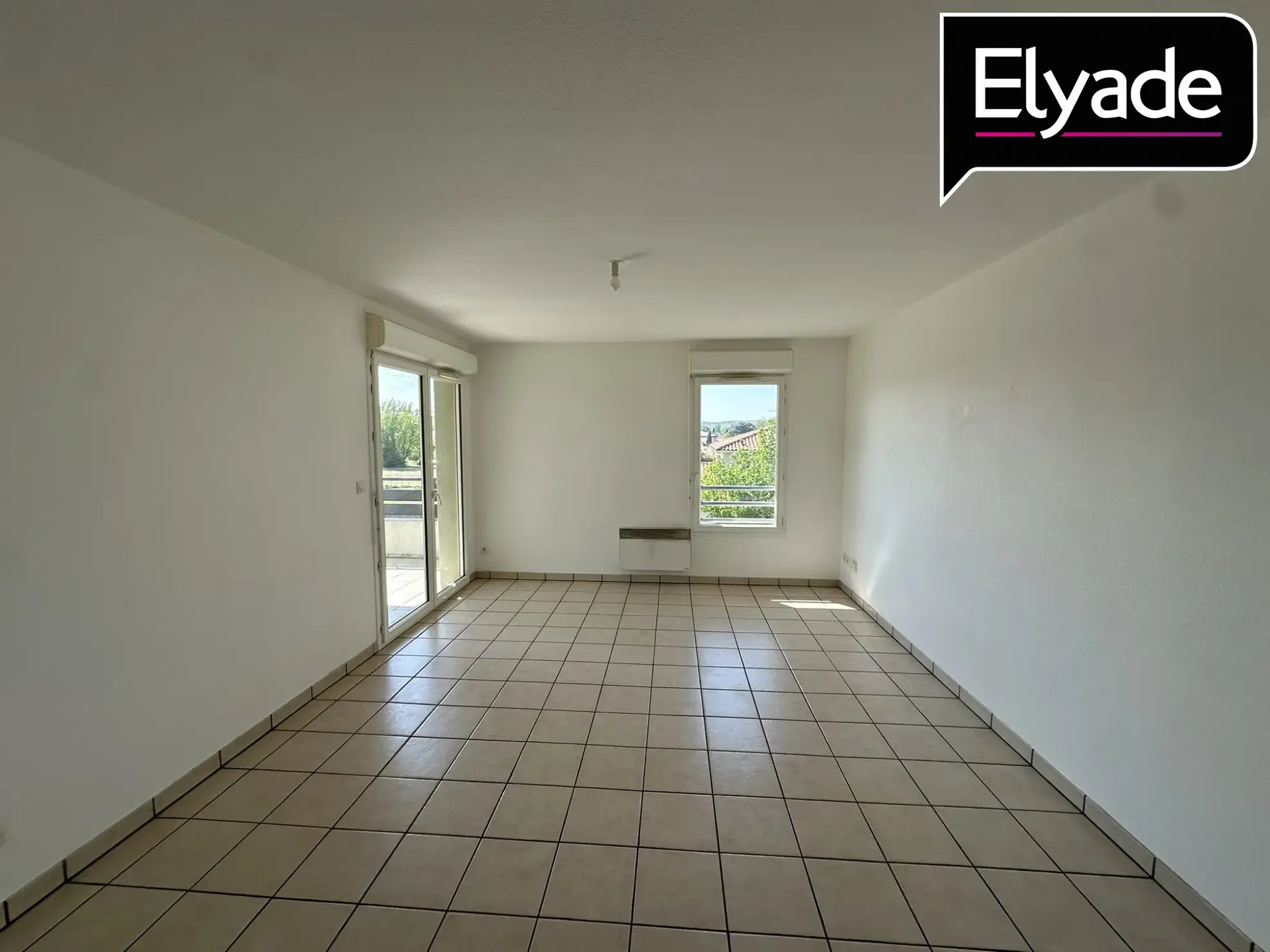 A vendre appartement T3 lumineux avec balcon et parking à Léguvin 
