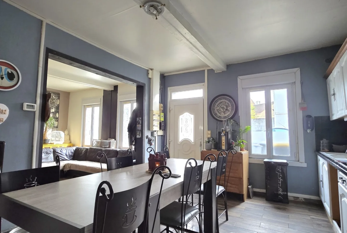 Maison semi plain-pied avec jardin à Noeux-les-Mines - Investissement ou premier achat 