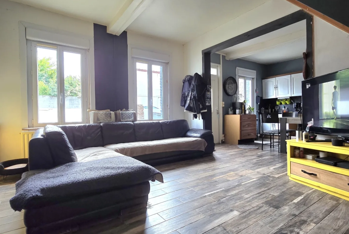 Maison semi plain-pied avec jardin à Noeux-les-Mines - Investissement ou premier achat 