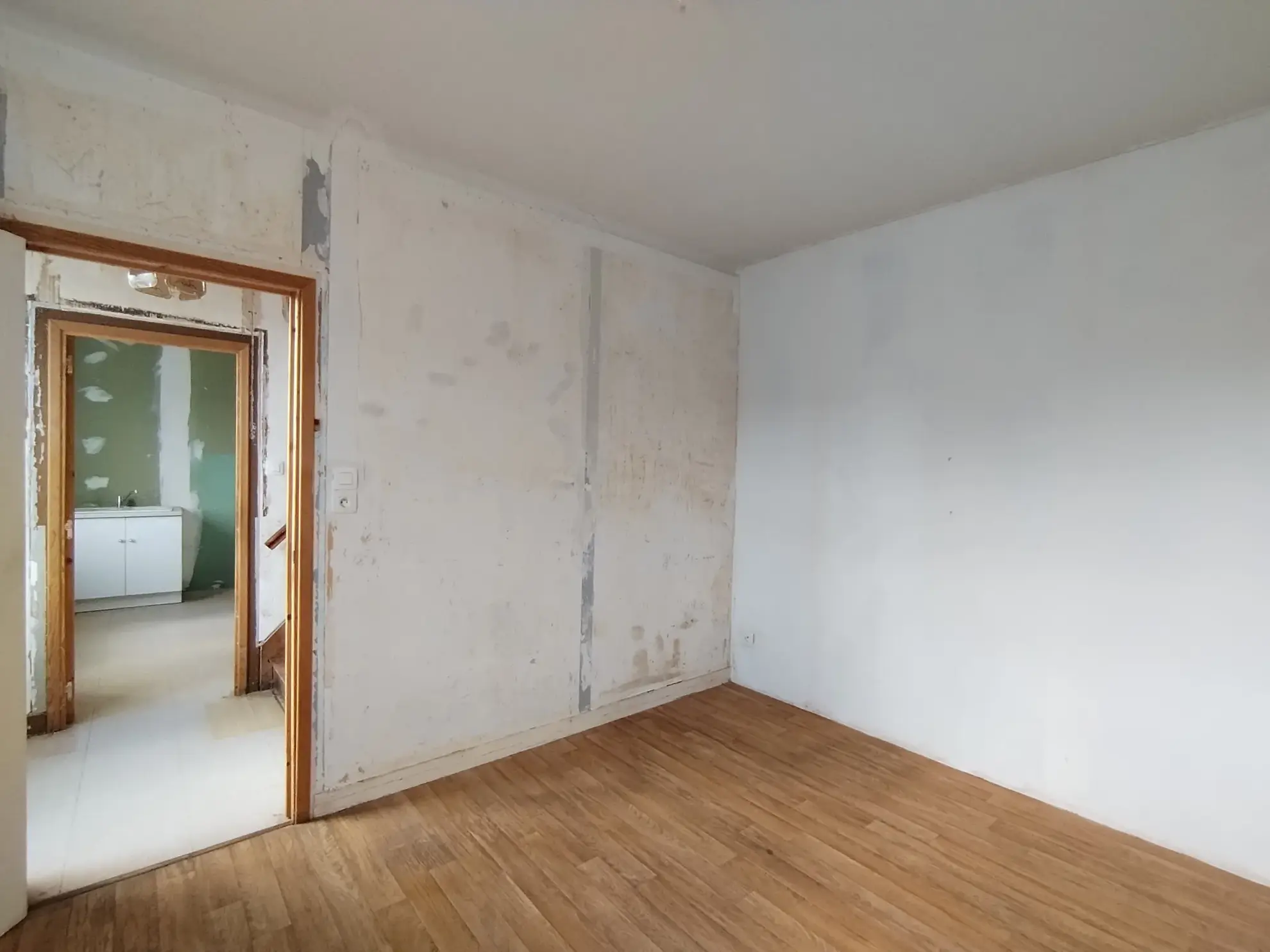 Maison 3 pièces de 55 m² à Lécousse, environnement calme, potentiel d’extension 