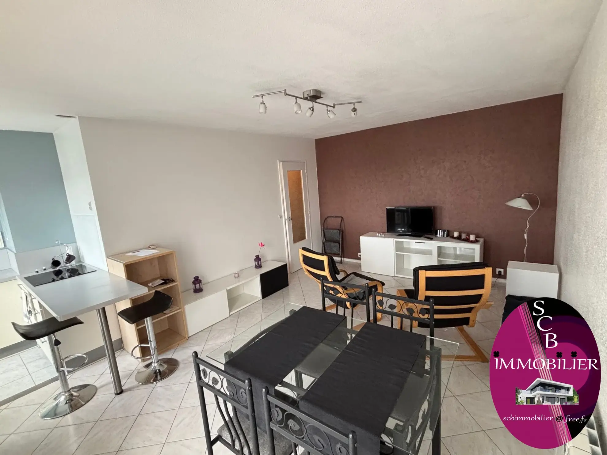 Charmant appartement T2 lumineux avec parking et cave à Saint Augustin 