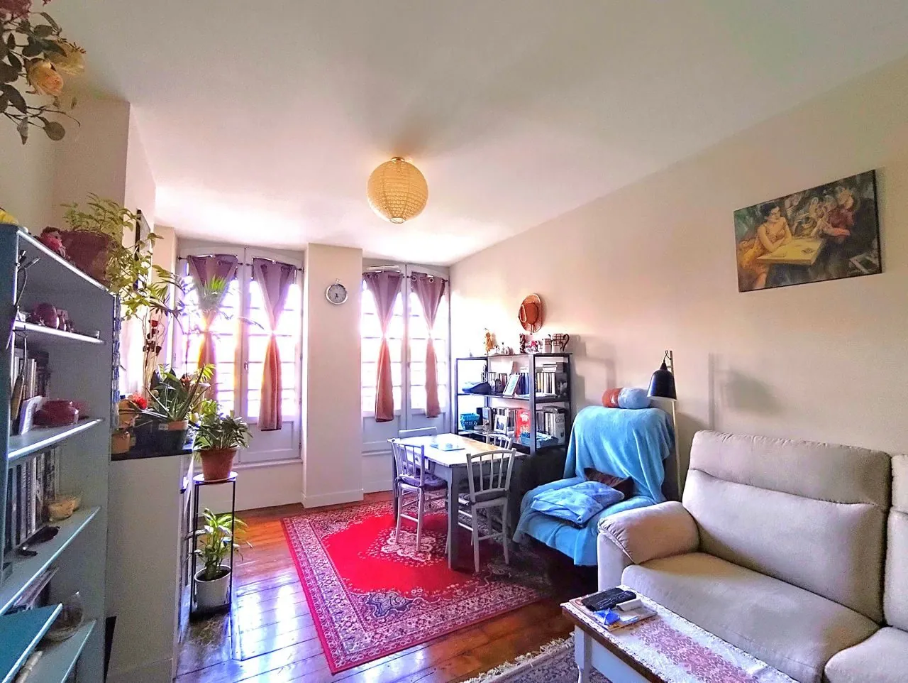 Charmant appartement 2 pièces avec vue sur la Nive à Bayonne 
