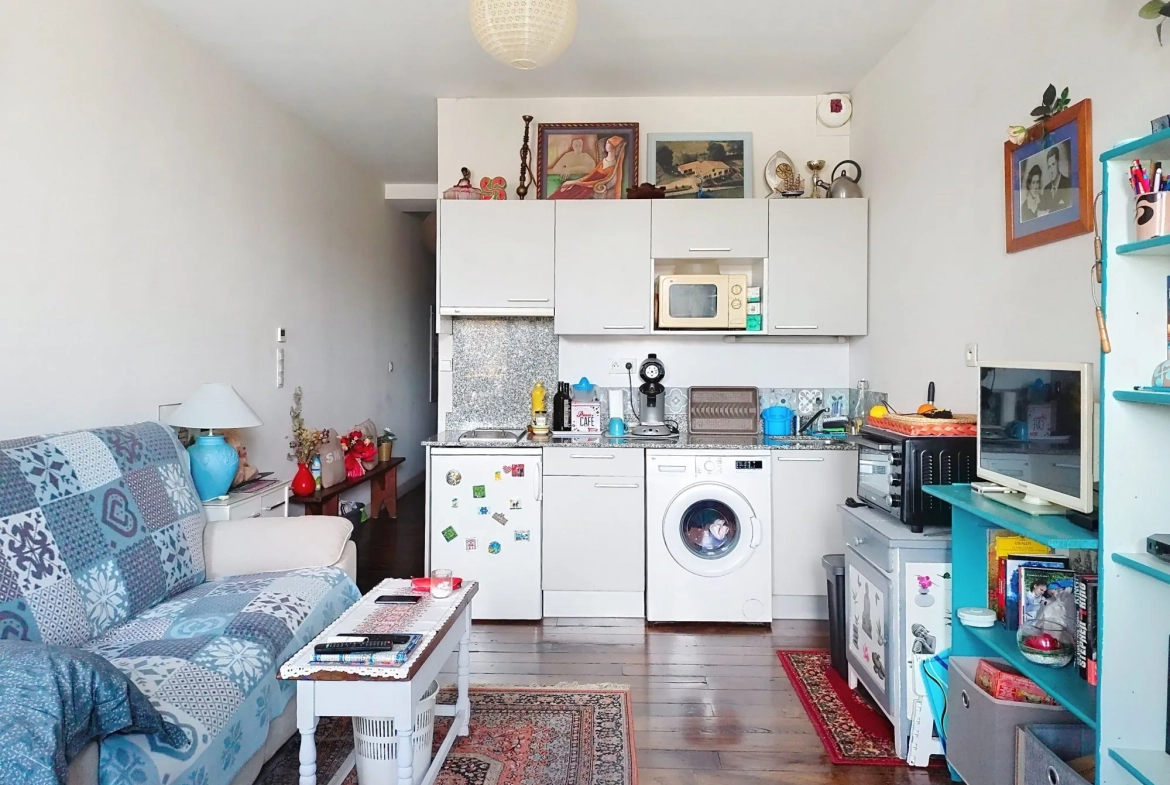 Charmant appartement 2 pièces avec vue sur la Nive à Bayonne 