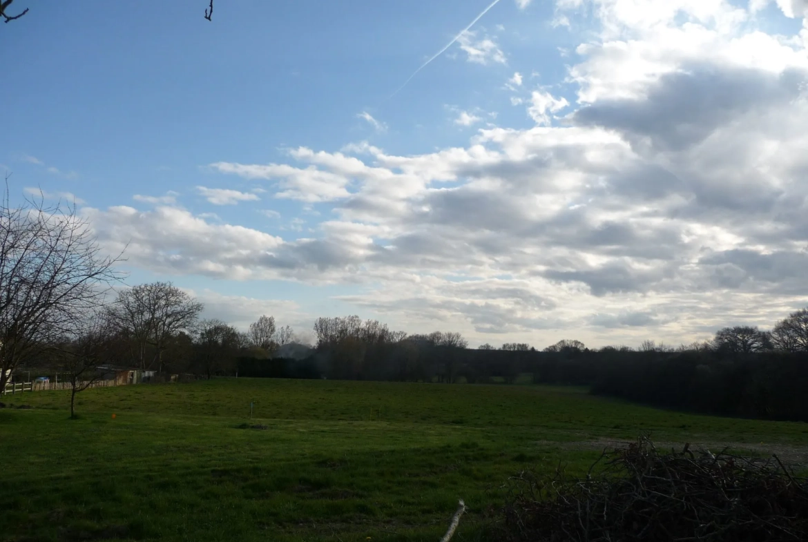 Terrain constructible de 1166 m² proche de Torcé, viabilisé et prêt à construire 