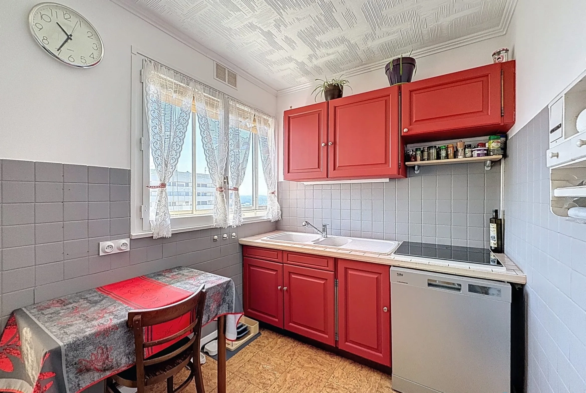 Appartement T4 avec vue panoramique à Rillieux-la-Pape - 70 m² 