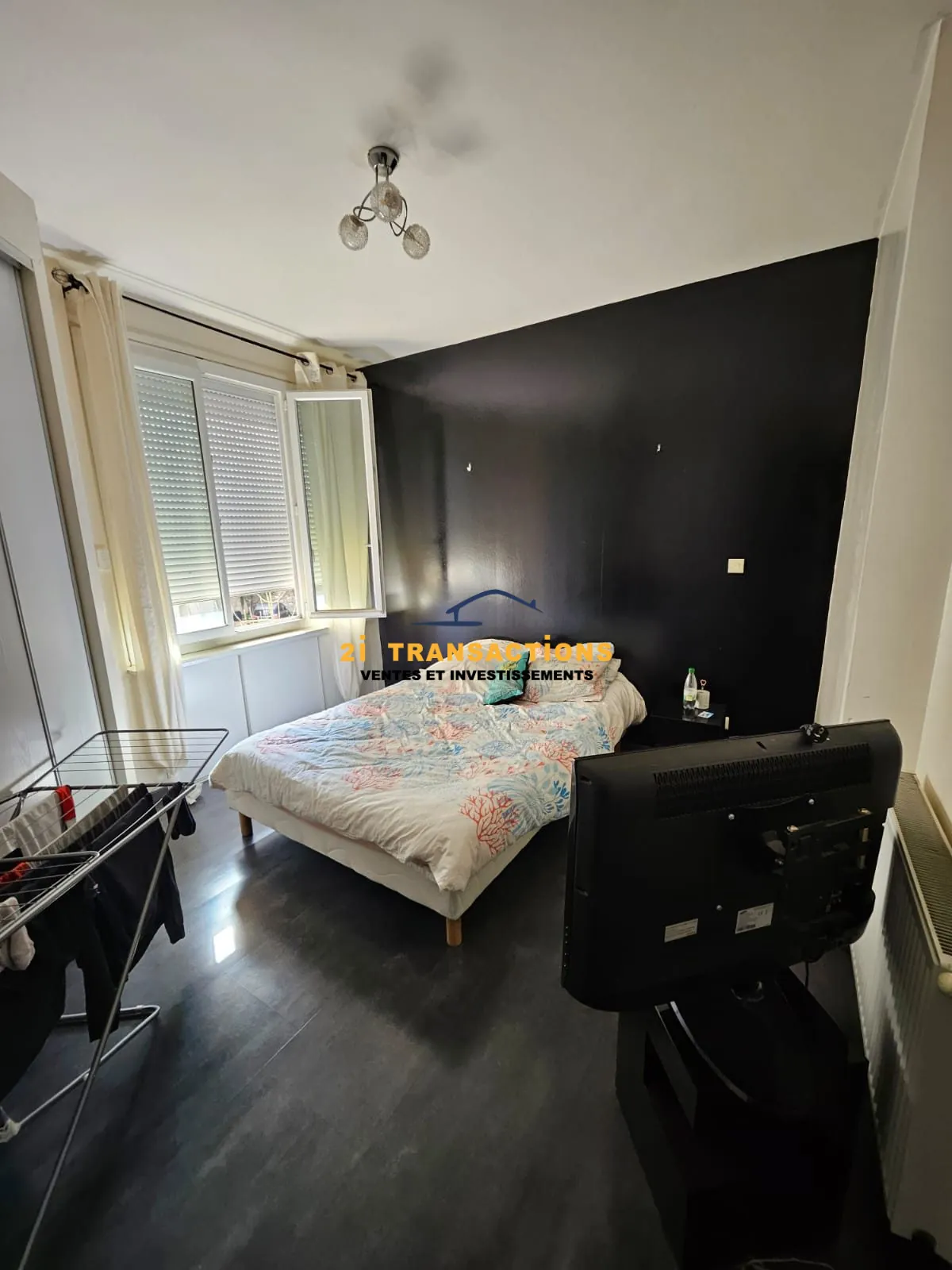 Appartement T2 meublé avec balcon à vendre à Saint-Étienne proche Châteaucreux 