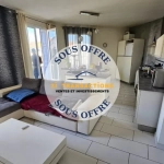 Appartement T2 meublé avec balcon à vendre à Saint-Étienne proche Châteaucreux