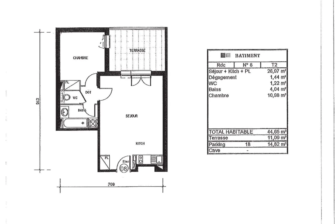 Appartements T2 à vendre à Toulouse - Résidence moderne avec terrasse et parking sécurisé 