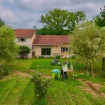 Maison familiale moderne avec jardin et garage à Ledat près de Villeneuve-sur-Lot