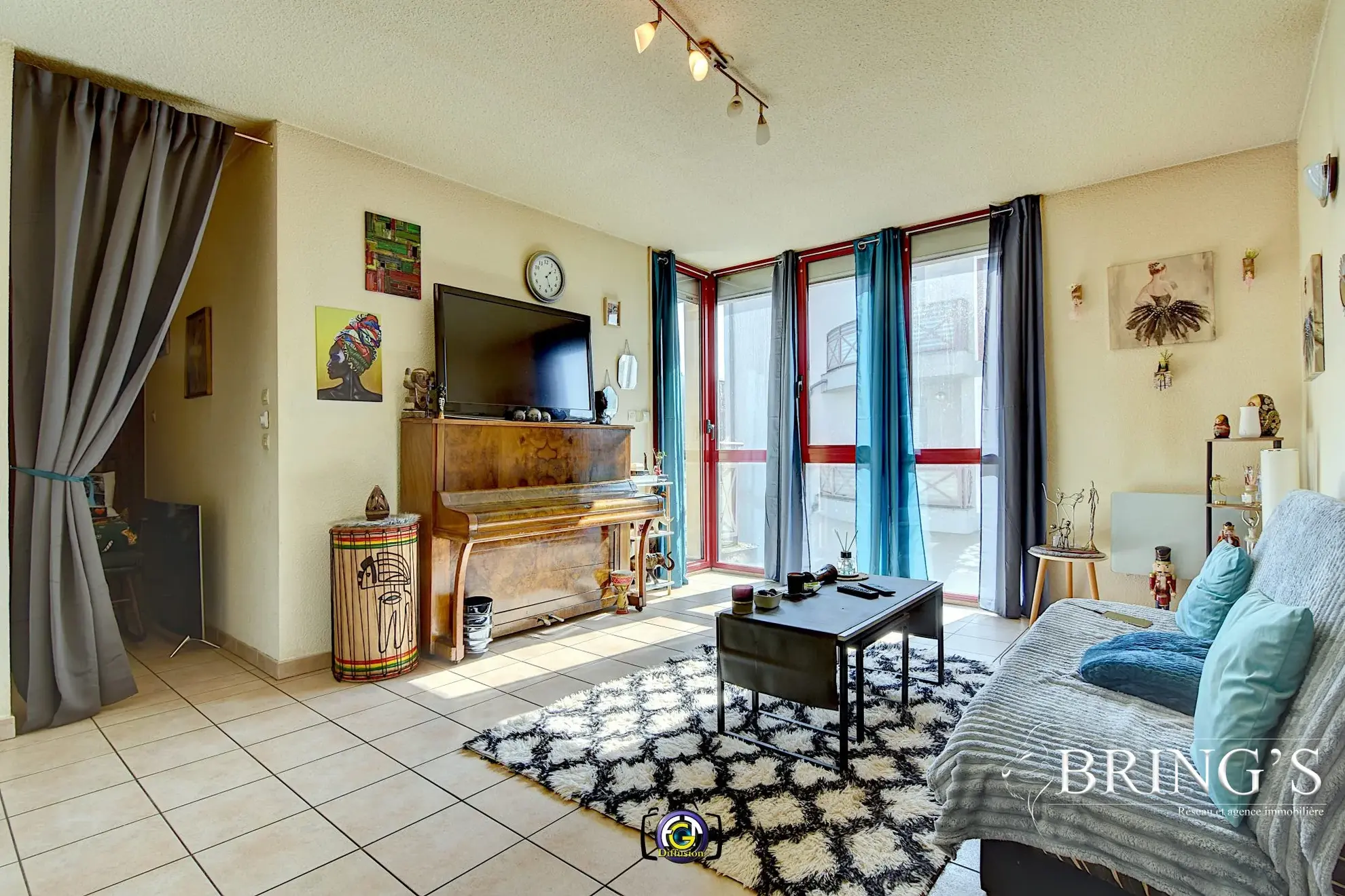 Appartement à vendre à Yutz avec parking, loué jusqu'en 2027 