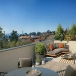 Charmant T2 avec terrasse à Marseille dans résidence neuve et moderne