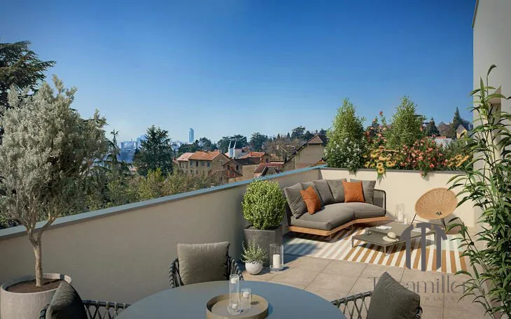 Charmant T2 avec terrasse à Marseille dans résidence neuve et moderne 