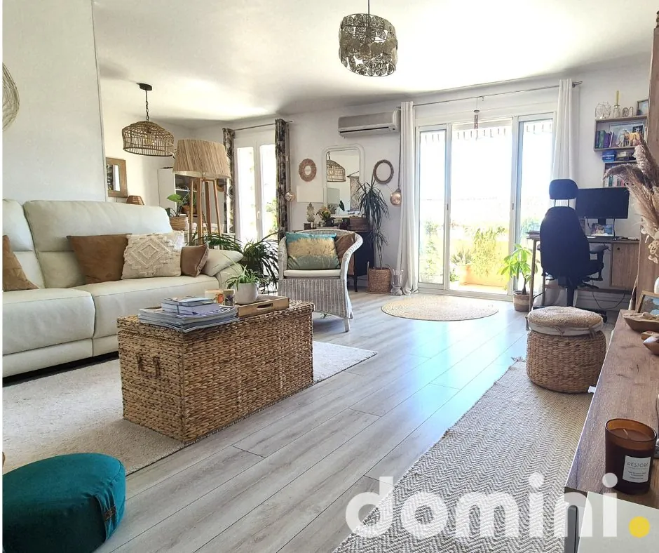 Belle appartement de 77 m² avec balcon à Lunel, proche centre-ville, idéal pour investissement ou résidence principale 