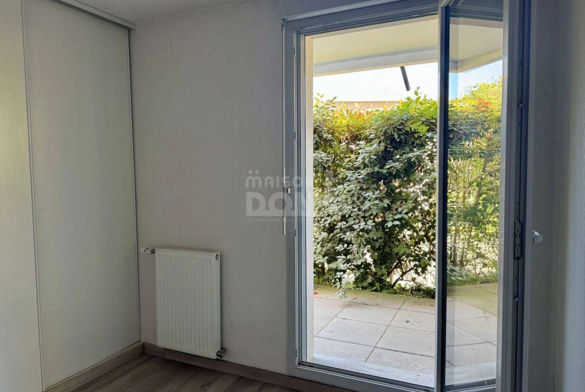 Appartement T3 avec jardin à Toulouse - Résidence sécurisée 