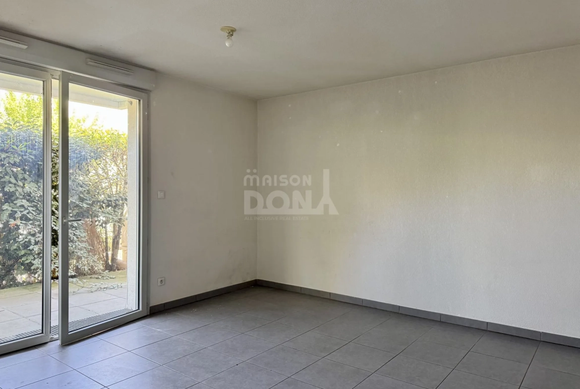 Appartement T3 avec jardin à Toulouse - Résidence sécurisée 
