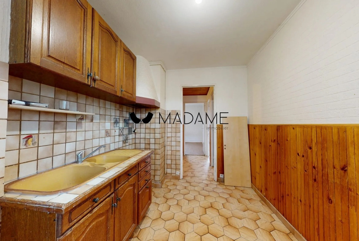 Appartement T3 avec Vue sur la Bastille à Saint-Martin-d'Hères - Dernier Étage à Renovant 