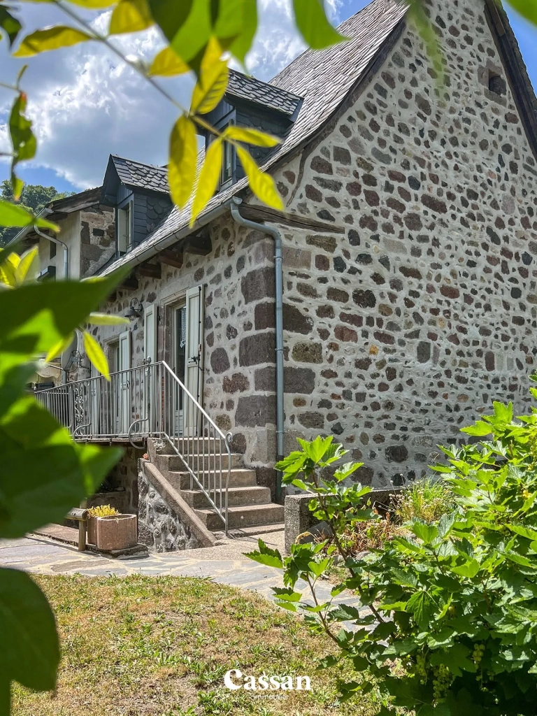 Belle maison de campagne rénovée avec jardin à Thiezac - Charme et authenticité
