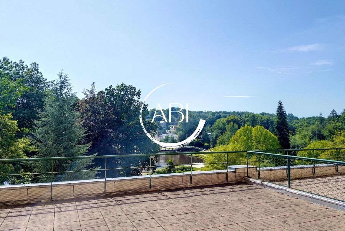 Vente de 3 studios avec terrasse à Bagnoles de l'Orne 
