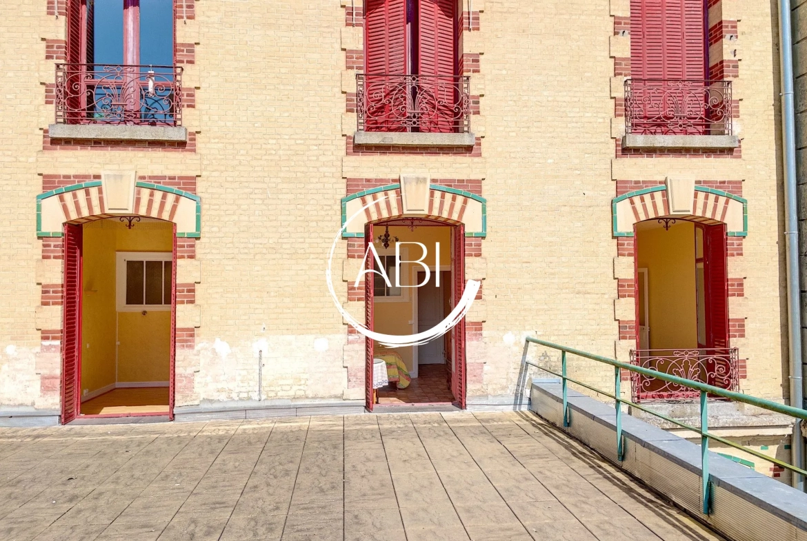 Vente de 3 studios avec terrasse à Bagnoles de l'Orne 