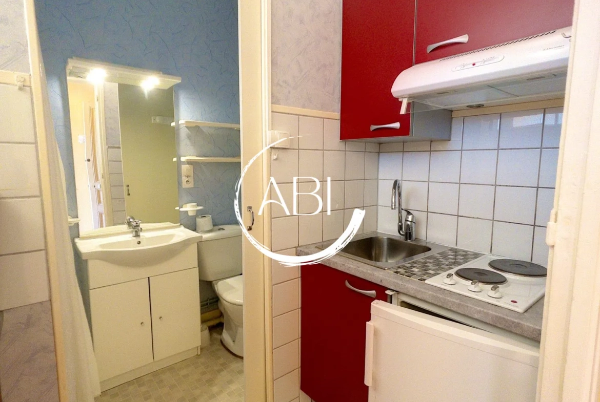 Vente de 3 studios avec terrasse à Bagnoles de l'Orne 