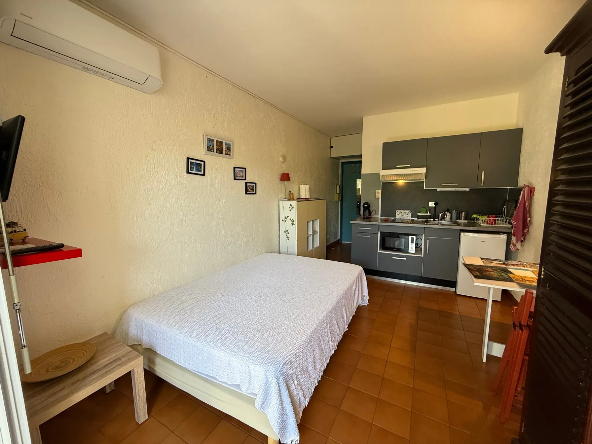 Studio à Argeles-sur-Mer avec terrasse, vue verdure et parking sécurisé 