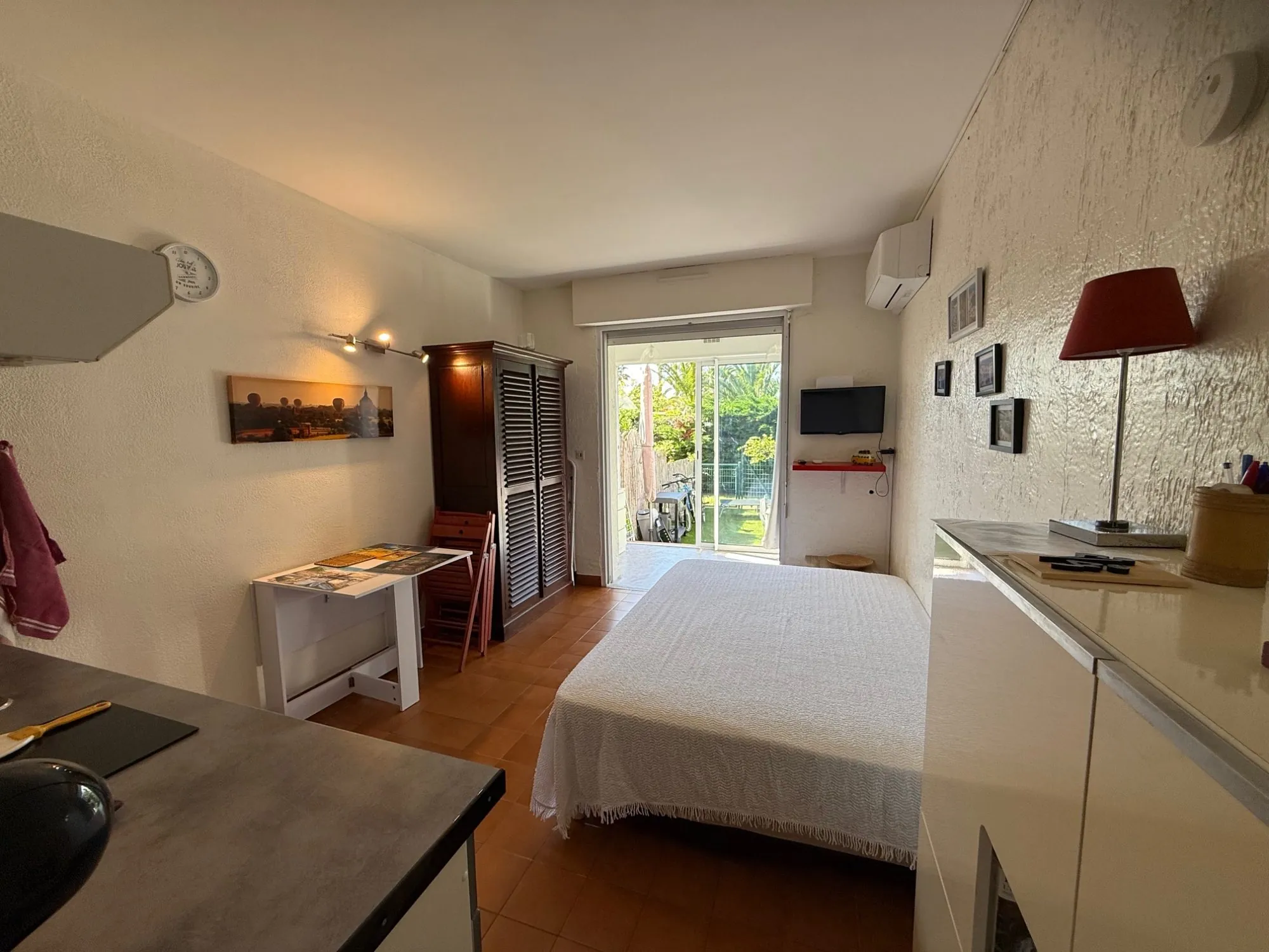 Studio à Argeles-sur-Mer avec terrasse, vue verdure et parking sécurisé 