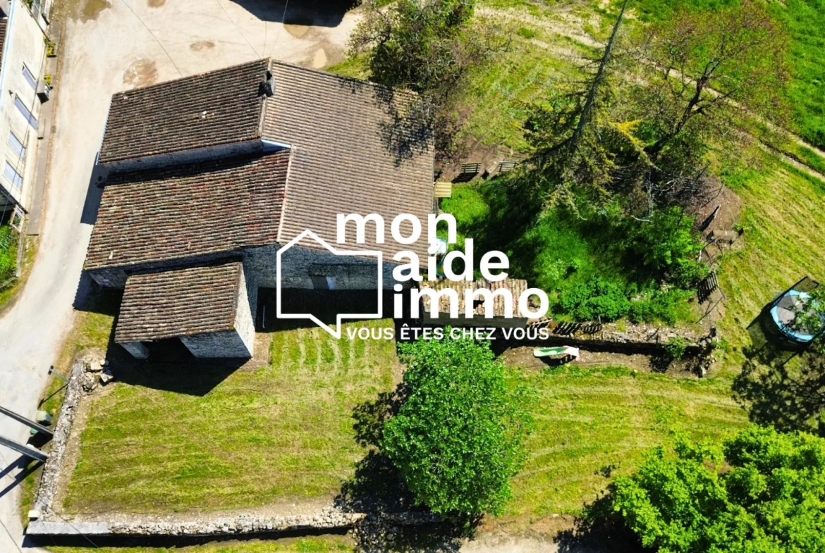 Maison en pierre à rénover à Puisseguin près de Saint-Émilion 