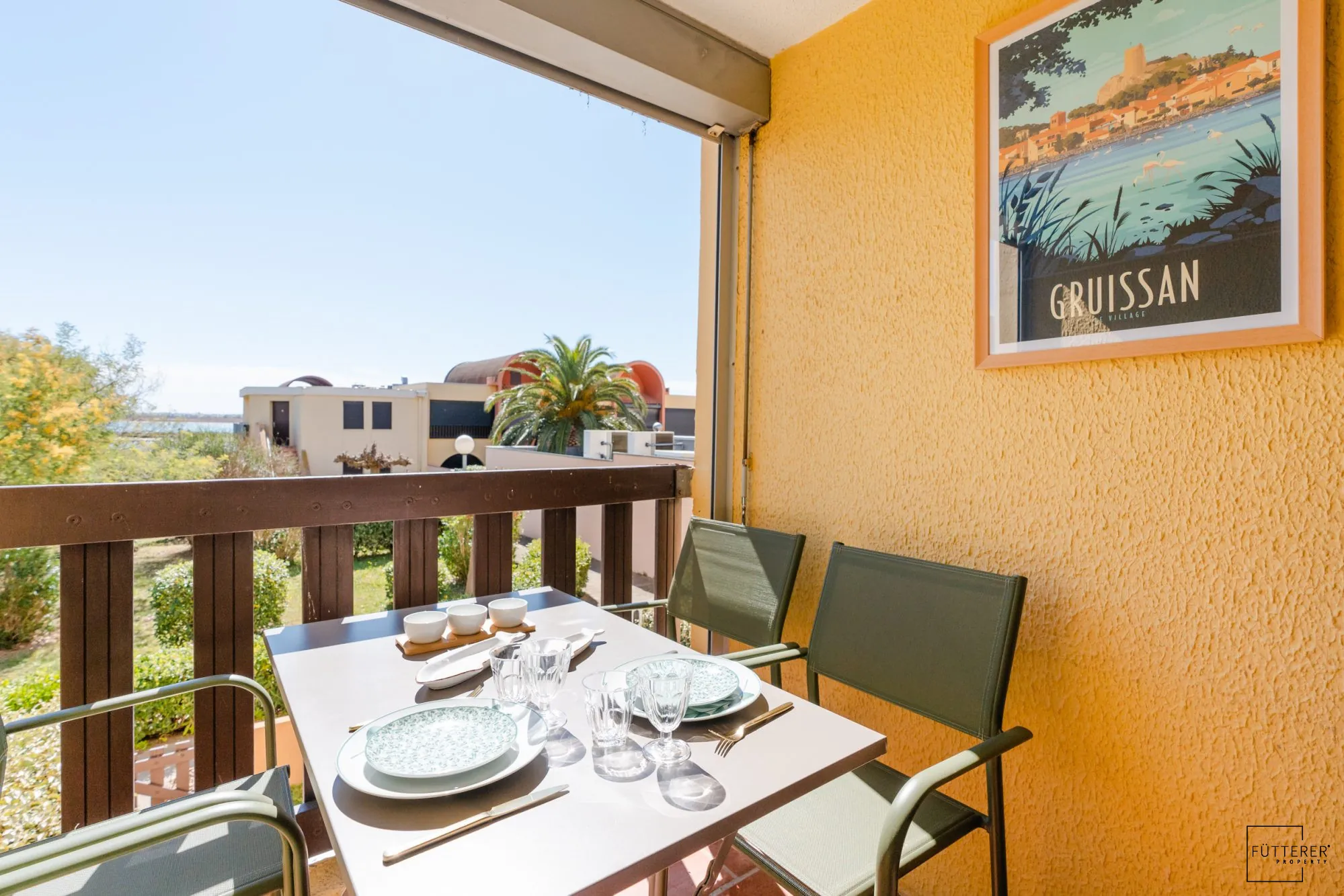 Appartement 2 pièces à Gruissan avec vue sur le Grazel - Idéal saisonnier 
