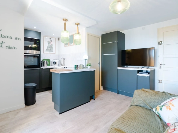 Appartement 2 pièces à Gruissan avec vue sur le Grazel - Idéal saisonnier