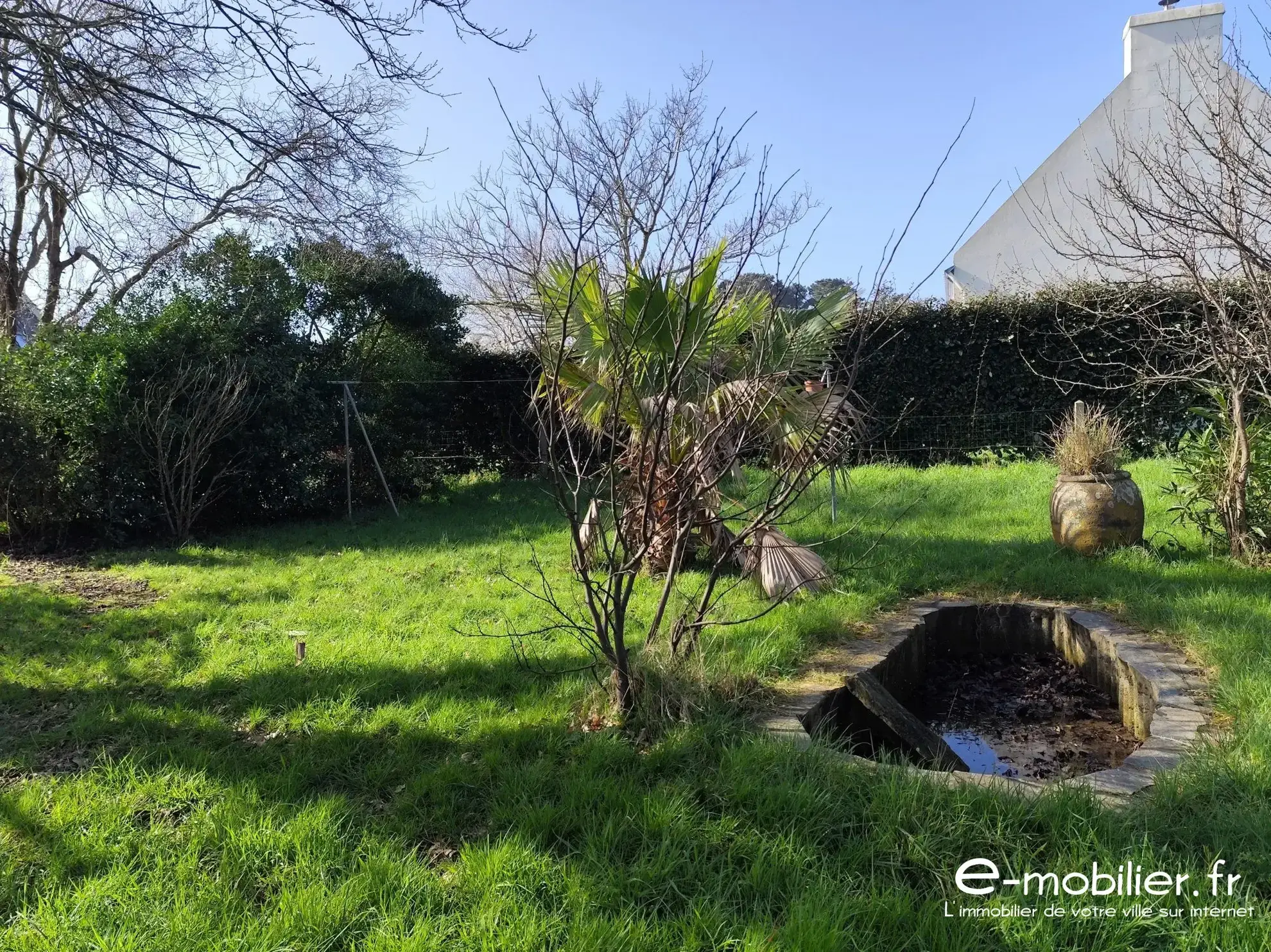 Terrain constructible de 555 m² avec cabanon à Groix dans le Morbihan 