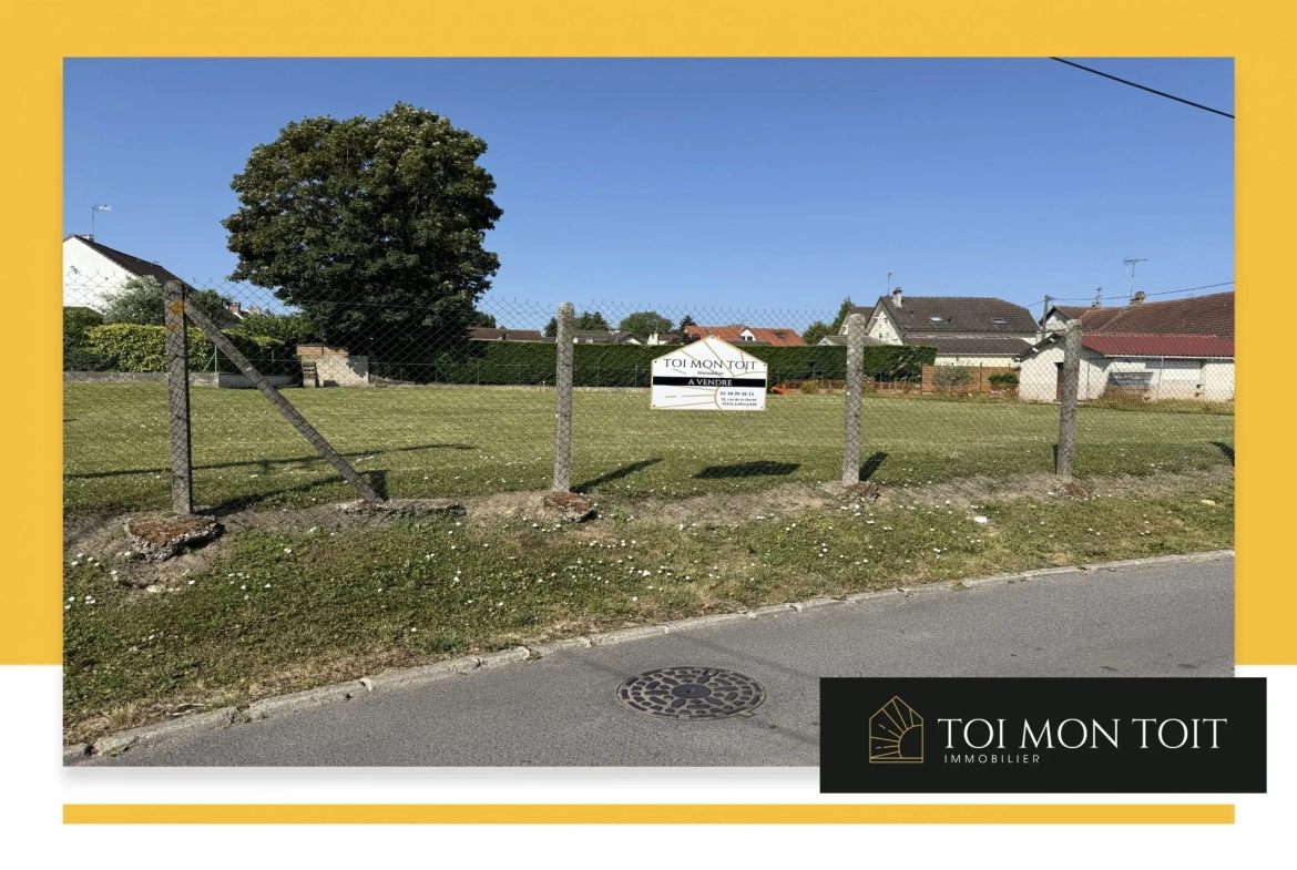 Terrains constructibles en impasse à Survilliers - 446 m² et 458 m² 