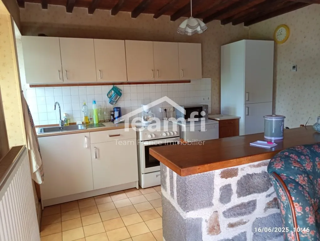 Belle maison familiale à Bromont-Lamothe avec jardin et vue sur les Puy 