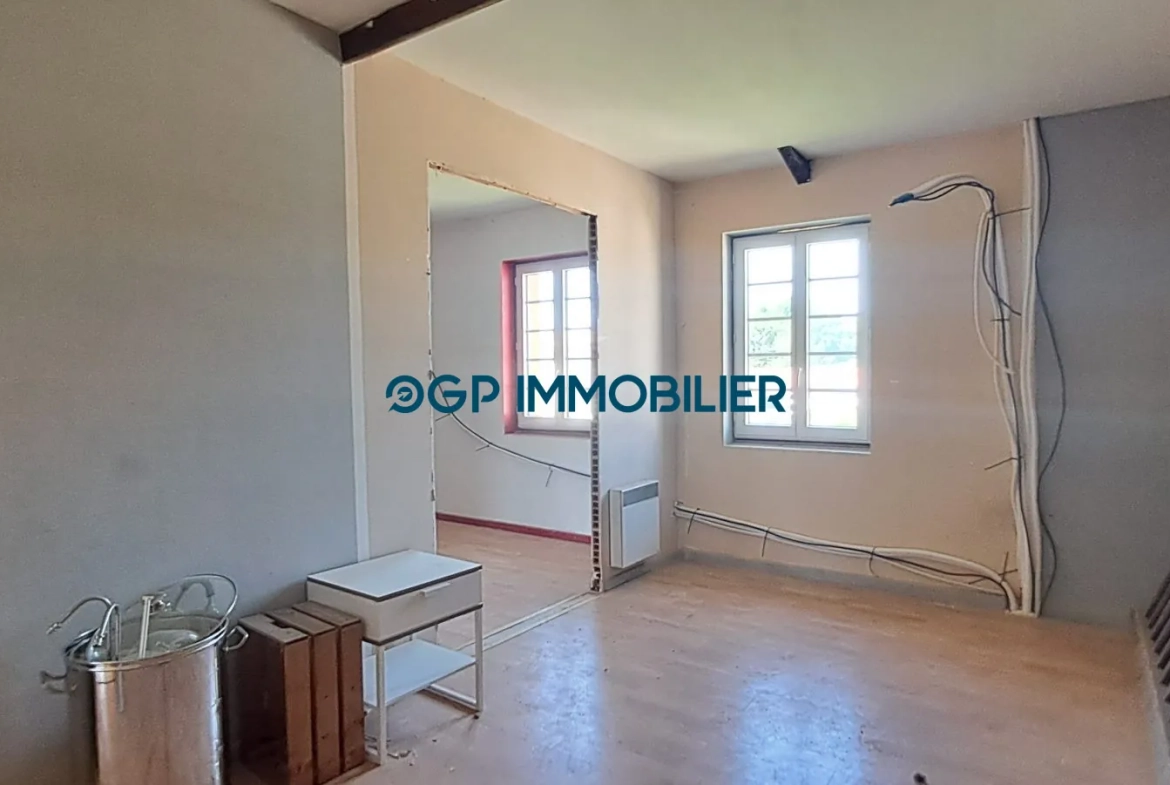 Maison à vendre à Castelnau-d'Estrétefonds – Investissez dans une maison à rénover avec jardin et stationnement 