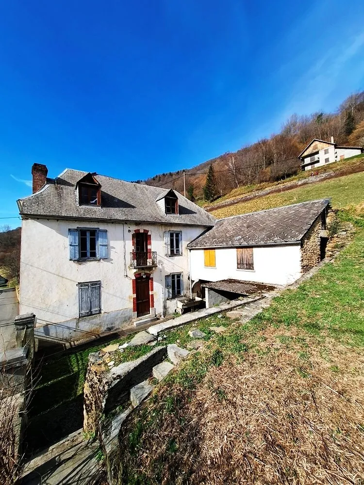 Maison bourgeoise à rénover avec vue montagne à Boutx - Pyrénées 