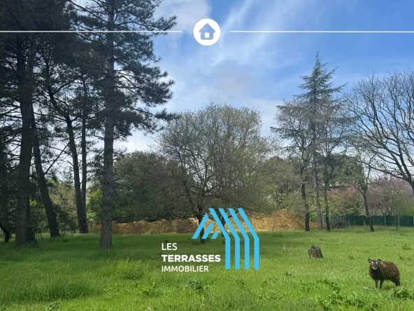 Terrain à vendre à Montélimar avec vue dégagée, environnement boisé et proche commodités