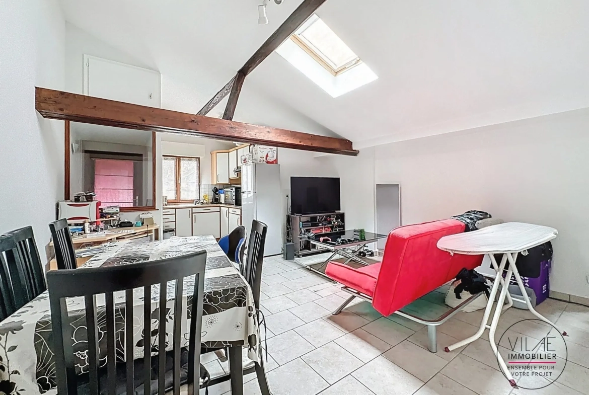Bel appartement T2 de 43 m² à Obernai avec terrasse et cave 