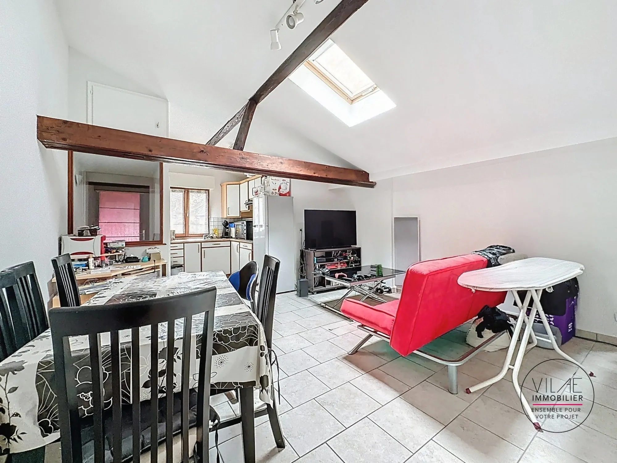 Bel appartement T2 de 43 m² à Obernai avec terrasse et cave 