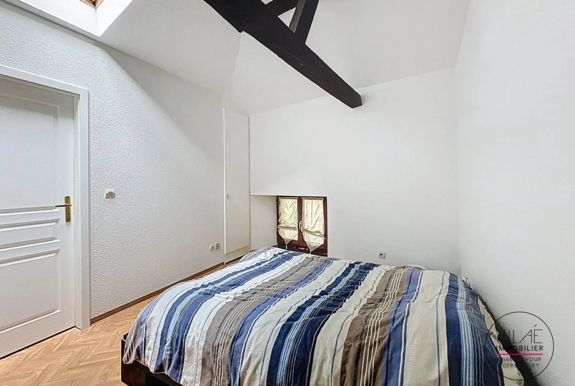 Bel appartement T2 de 43 m² à Obernai avec terrasse et cave 