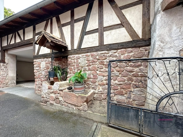 Bel appartement T2 de 43 m² à Obernai avec terrasse et cave