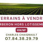 Terrain constructible à Corberon proche Beaune - 1085 m² sans contrainte