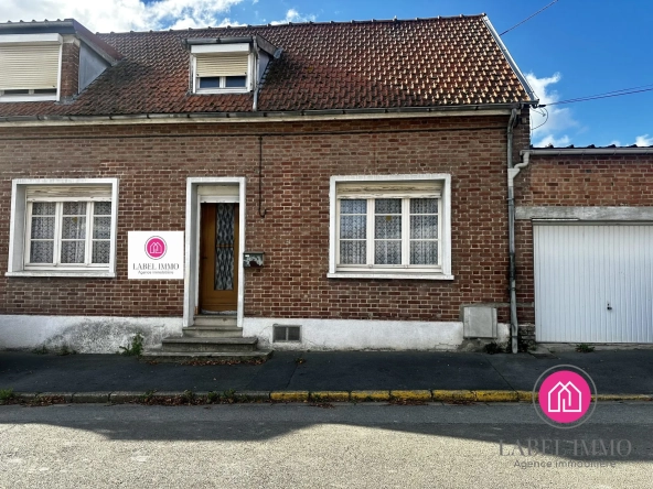 Maison semi-individuelle à rénover à Marquette-en-Ostrevant - Opportunité à saisir