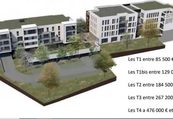 Appartement T1 bis avec terrasse à Le Mans - Résidence La Foresterie