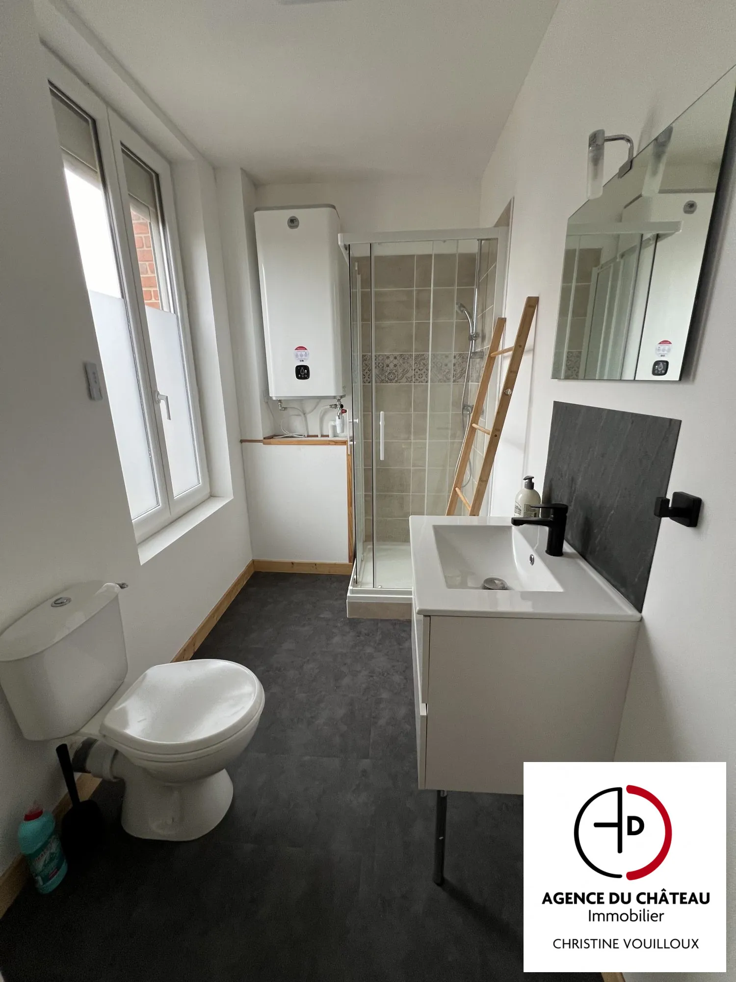Maison ancienne divisée en 3 appartements avec jardin à Villemurlin 