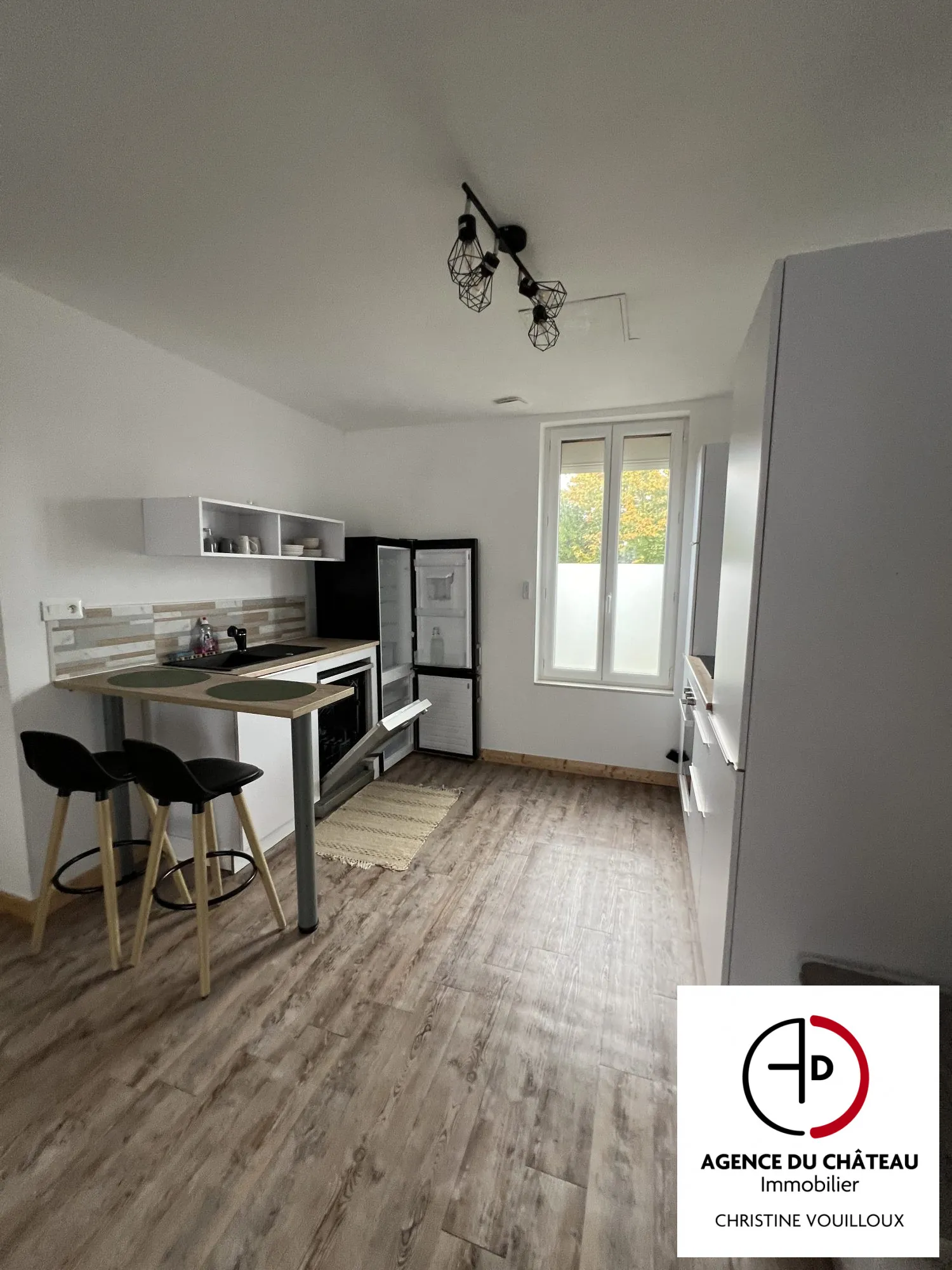 Maison ancienne divisée en 3 appartements avec jardin à Villemurlin 